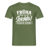 Früha war allet leichta! Ooch icke! - Männer Premium T-Shirt - Militärgrün