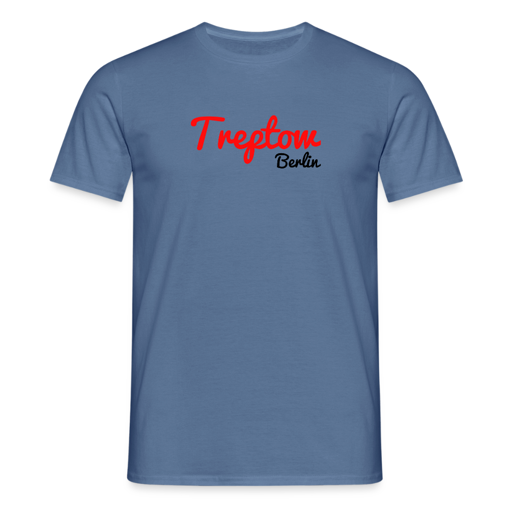 Treptow Berlin - Männer Premium T-Shirt - Taubenblau