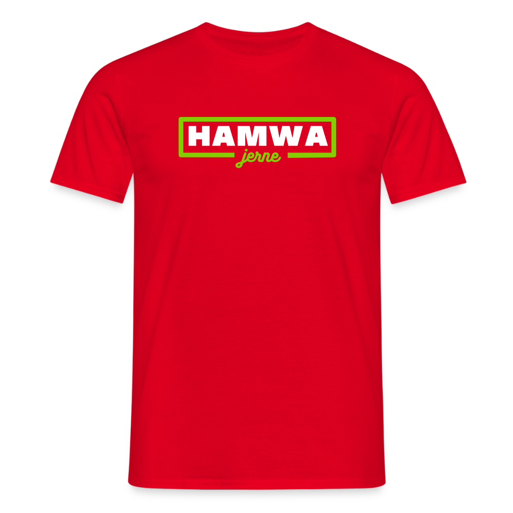 hamwa - Männer Premium T-Shirt - Rot