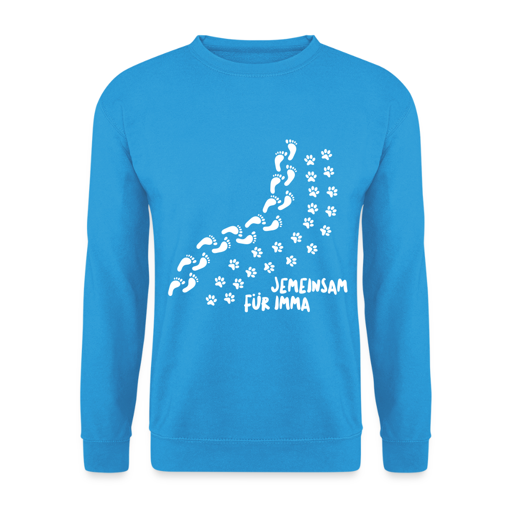 Jemeinsam Für Imma - Unisex Pullover - Meeresblau