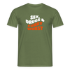 Sex, Drucks & Currywurst - Männer Premium T-Shirt - Militärgrün