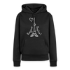 Eiffelturm in Berlin Bonjour - Frauen Premium Hoodie - Schwarz