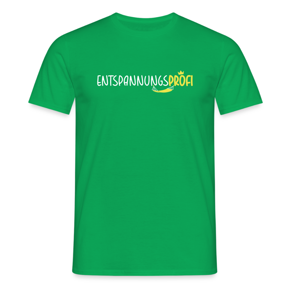 Entspannungsprofi - Männer Premium T-Shirt - Kelly Green