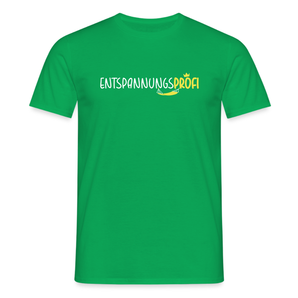 Entspannungsprofi - Männer Premium T-Shirt - Kelly Green