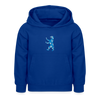 Berliner Bär Geometrie - Kinder Hoodie - Royalblau