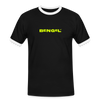 Bengel Berlin - Männer Ringer T-Shirt - Schwarz/Weiß