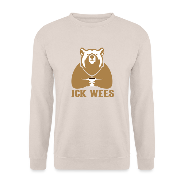 ick wees - Unisex Pullover - Sand
