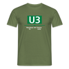 U3 - Männer Premium T-Shirt - Militärgrün