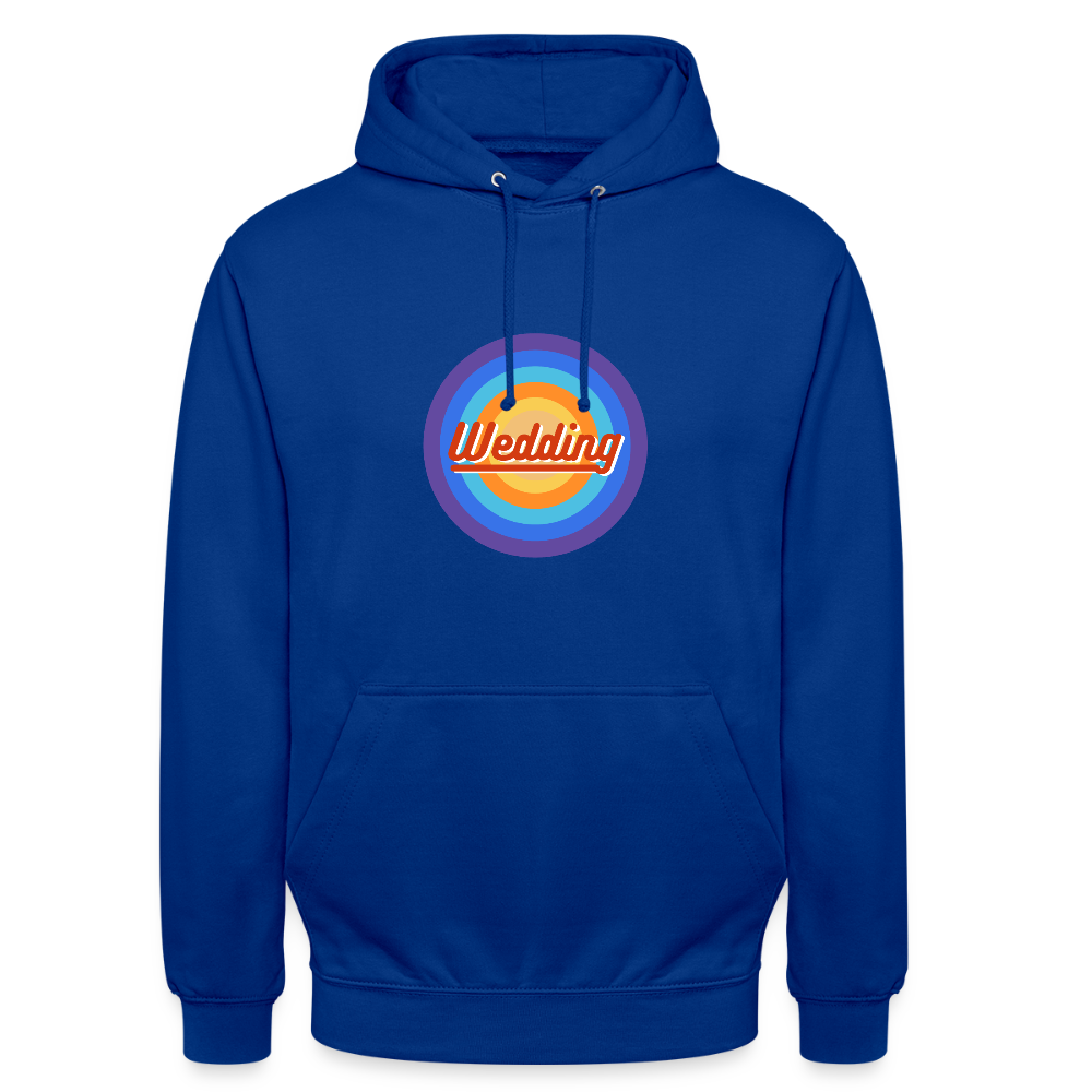 Wedding Retro - Unisex Hoodie - Royalblau