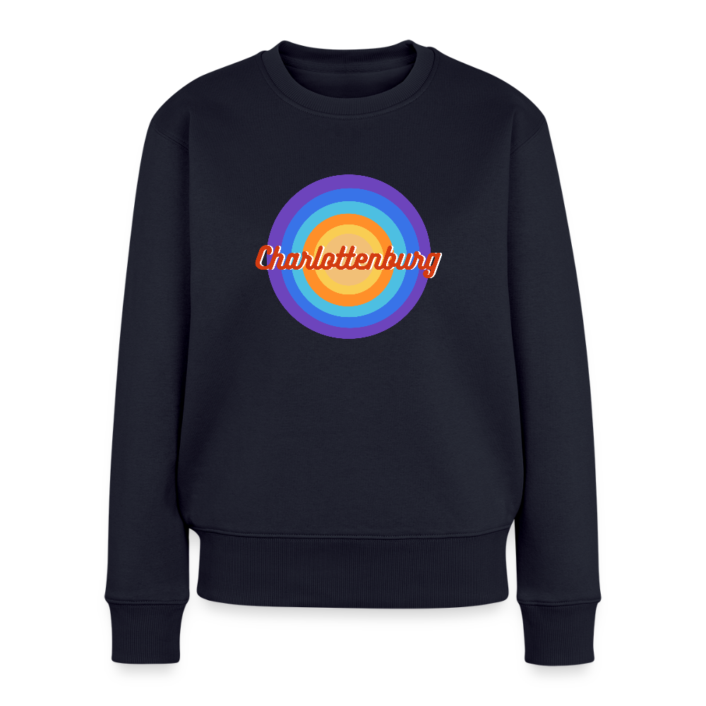 Charlottenburg Retro - Frauen Premium Pullover - Navy