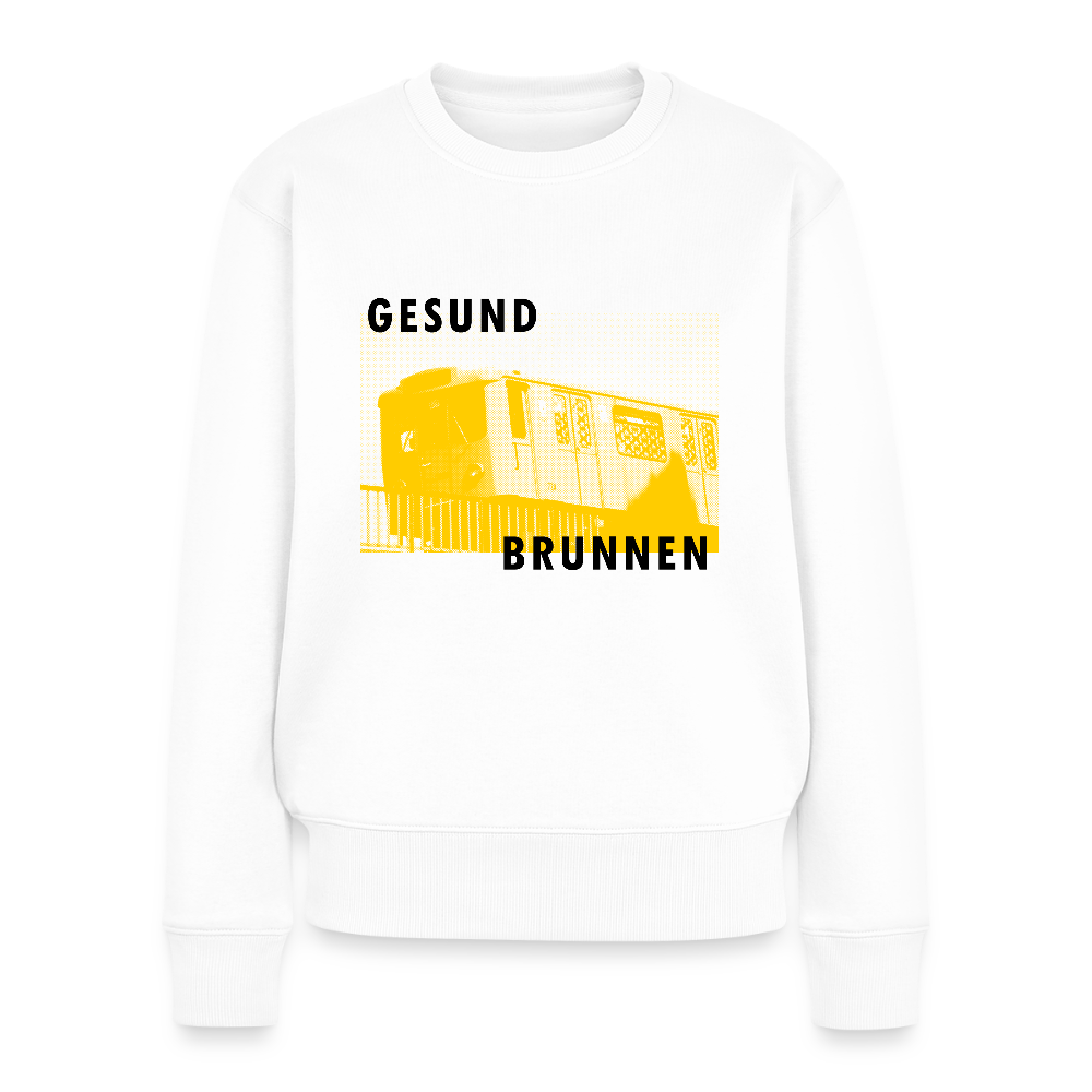 Gesundbrunnen Metro - Frauen Premium Pullover - Weiß