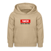 Mein Kiez meine Heimat - Kinder Hoodie - Sand