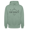 Getanzt in der Kreuzberger Nacht - Unisex Hoodie - Graugrün