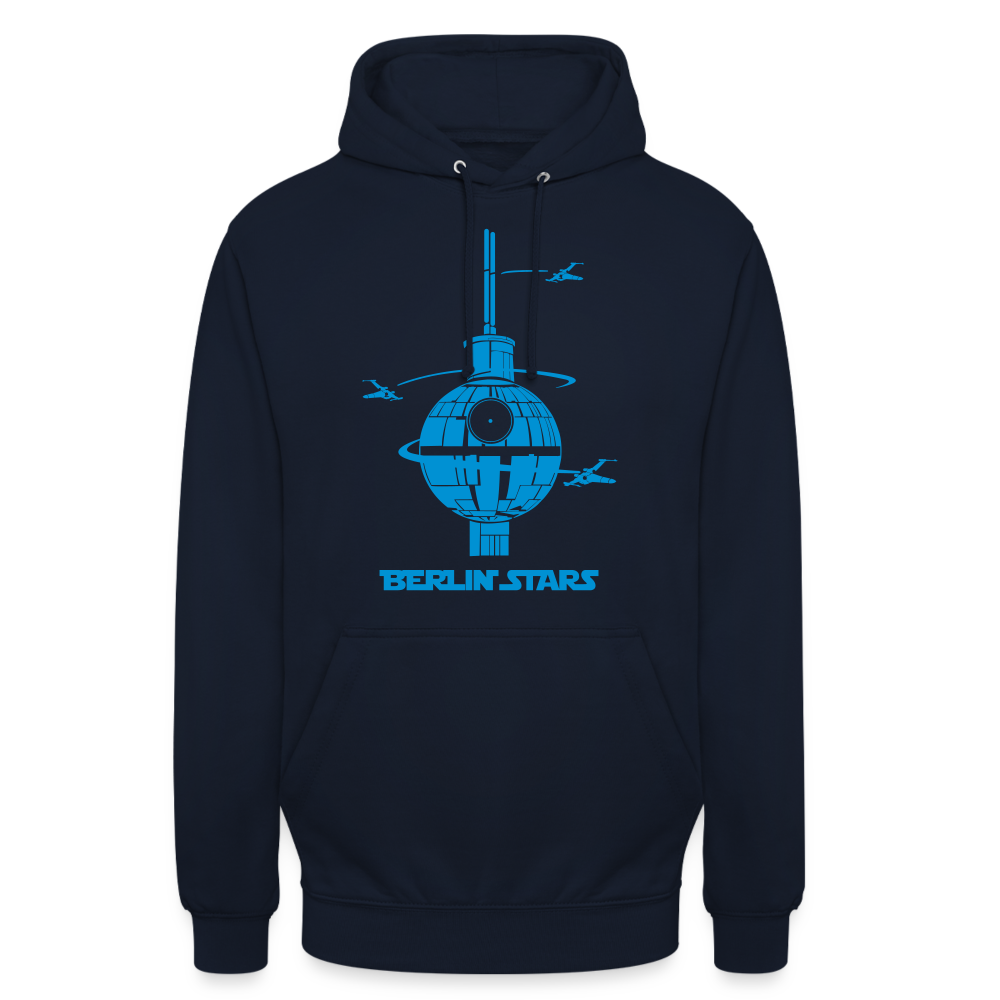 Berlin Stars - Blau - Unisex Hoodie - Navy