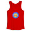 Pankow Retro - Frauen Bio Tank Top - Rot