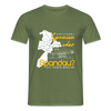 Spanien oder Spandau - Männer Premium T-Shirt - Militärgrün