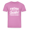 Früha war allet leichta! Ooch icke! - Unisex Bio T-Shirt - Pink