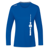 Fernsehturm Zick zack - Frauen Sport Langarmshirt - Royalblau
