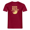Keen Bock druff! - Männer Premium T-Shirt - Ziegelrot