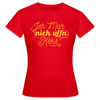 Jeh mah nich uffn Keks gelb - Frauen Premium T-Shirt - Rot