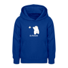 Flitzpiepe - Teenager Hoodie - Royalblau