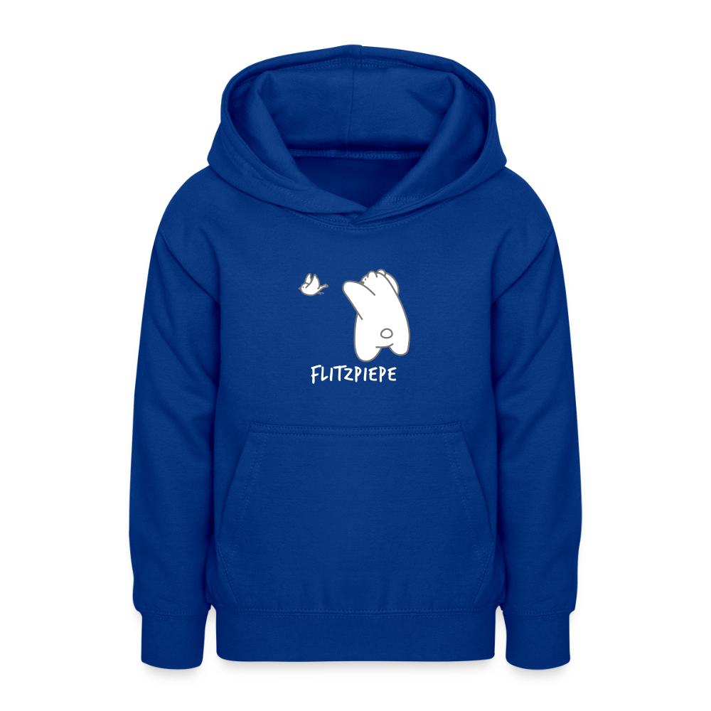 Flitzpiepe - Teenager Hoodie - Royalblau