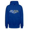 Bier einatmen, Negativität ausatmen. - Unisex Hoodie - Royalblau