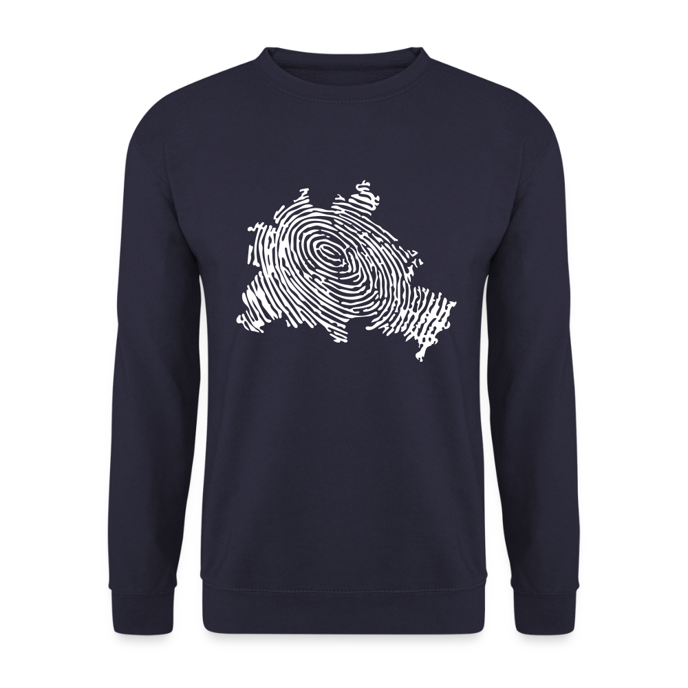 Berliner Finger - Unisex Pullover - Navy