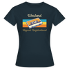 Westend Hippest Neighborhood - Frauen Premium T-Shirt - Navy