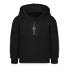 Fernsehchristbaum - Kinder Hoodie - Schwarz