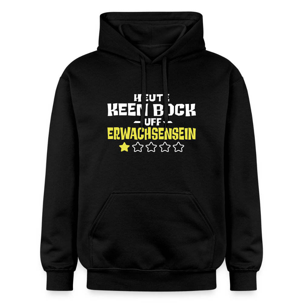 Keen Bock uff Erwachsensein - Hoodie - Schwarz