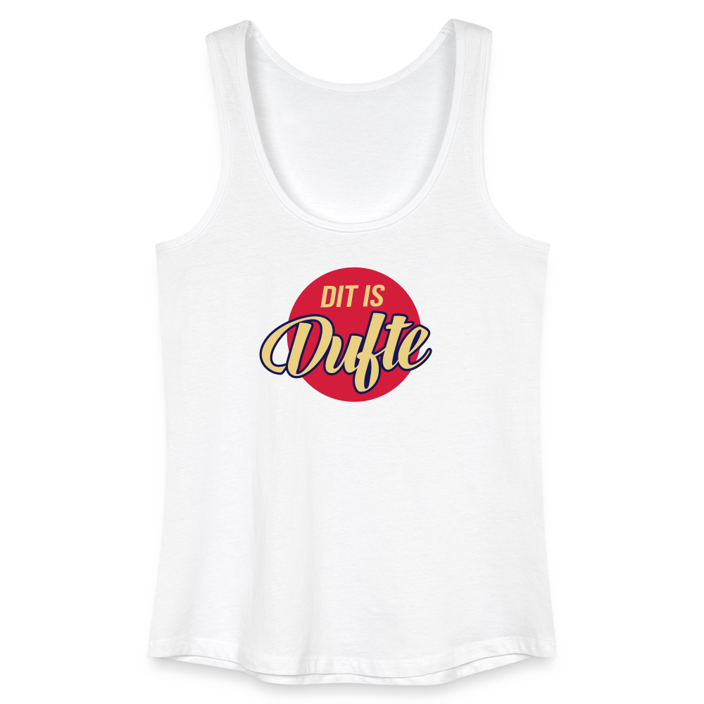 Dit Is Dufte - Frauen Bio Tank Top - Weiß