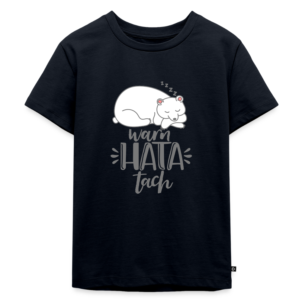 WarnHataTach - Kinder Premium T-Shirt - Navy