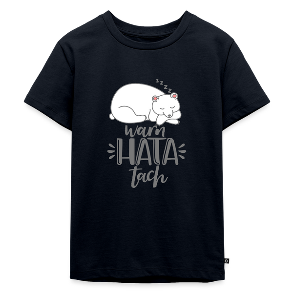 WarnHataTach - Kinder Premium T-Shirt - Navy