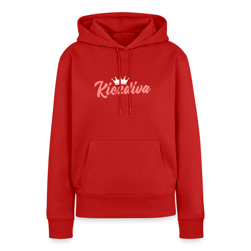 Kiezdiva - Frauen Premium Hoodie - Rot