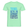 Tegel Planet Earth - Männer Premium T-Shirt - Mintgrün