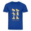 Bären Yoga - Unisex Bio T-Shirt - Dunkelblau