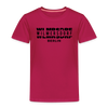 WLMRSDRF - Kinder Premium T-Shirt - dunkles Pink