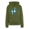 Berliner Luftbär - Frauen Premium Hoodie - Khaki