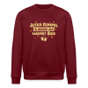 Juter Kumpel ist besser als warmet Bier - Unisex Bio Sweatshirt - Burgunderrot