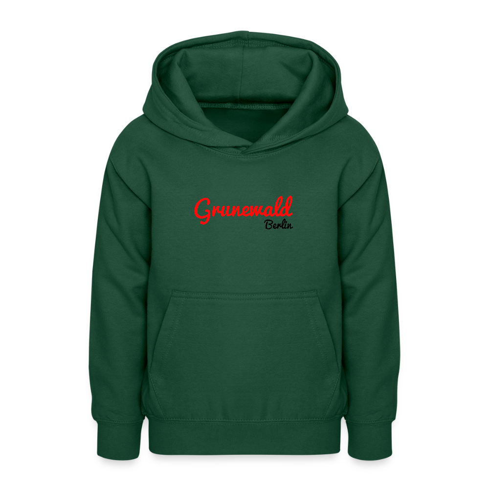Grunewald Berlin - Teenager Hoodie - Flaschengrün