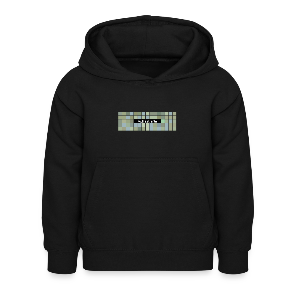 Voltastrasse - Kinder Hoodie - Schwarz