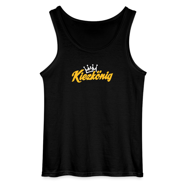Kiezkönig - Männer Tank Top - Schwarz