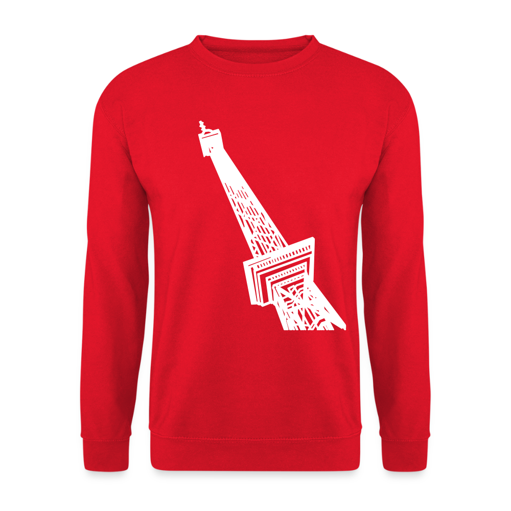 Der Funkturm - Unisex Pullover - Rot