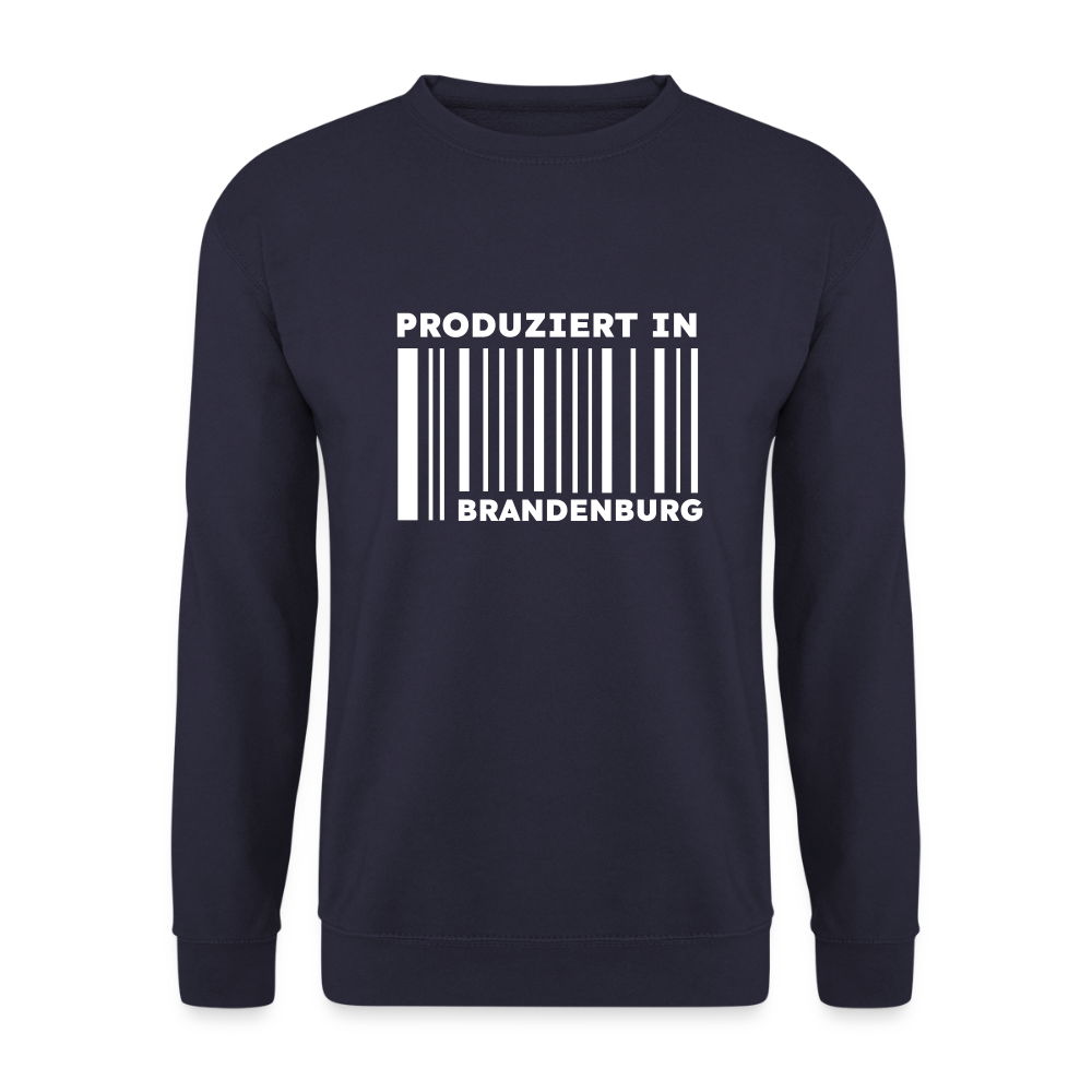 PRODUZIERT IN BRANDENBURG - Unisex Pullover - Navy