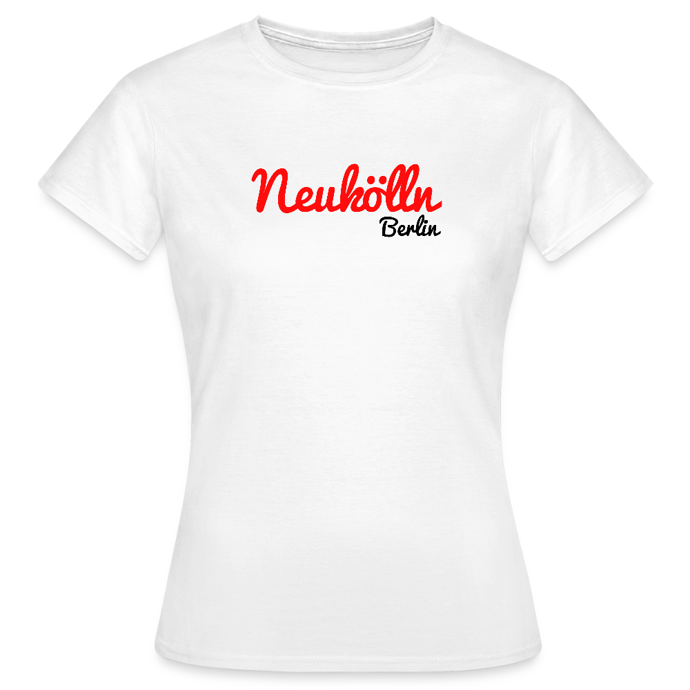 Neukölln Berlin - Frauen Premium T-Shirt - Weiß