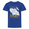 Stockholm oder Steglitz - Teenager Premium T-Shirt - Königsblau