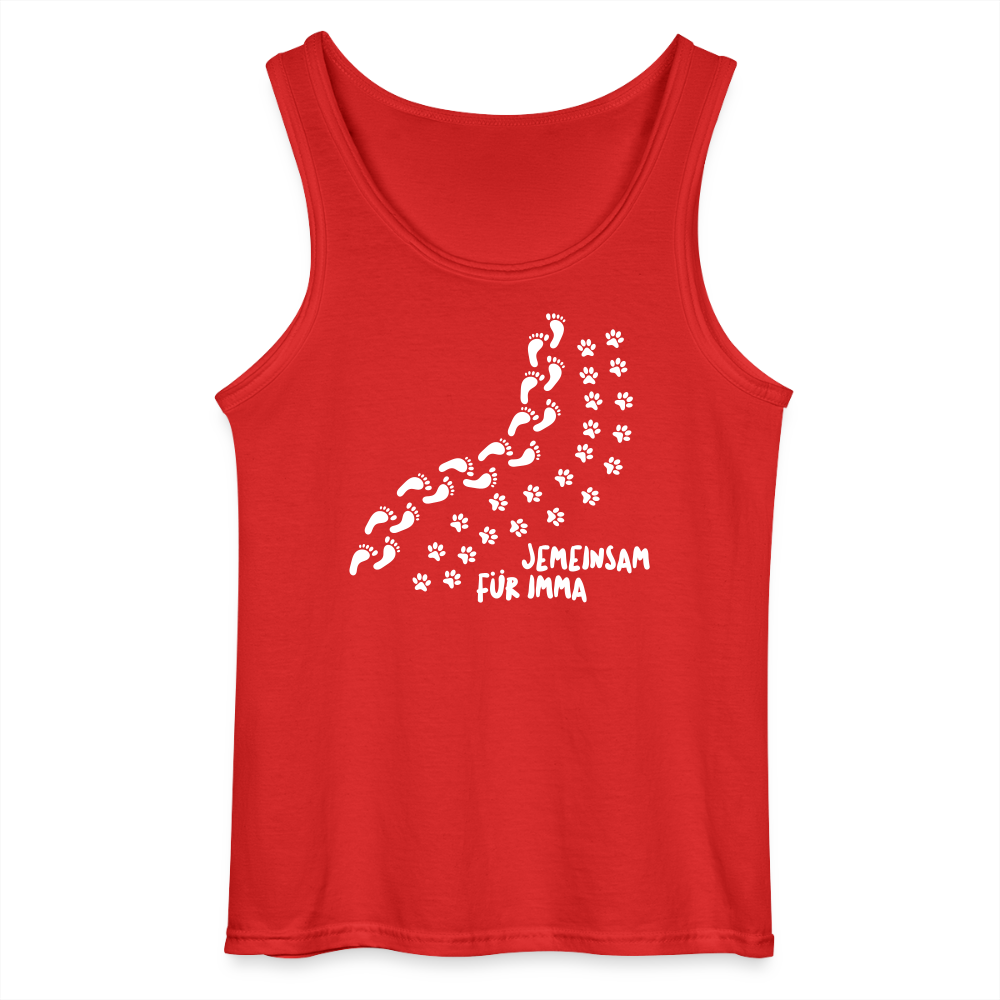 Jemeinsam Für Imma - Männer Tank Top - Rot