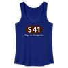 S41 - Frauen Bio Tank Top - Königsblau