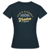 Nur'n kleenet Bisschen Drama - Frauen Premium T-Shirt - Navy